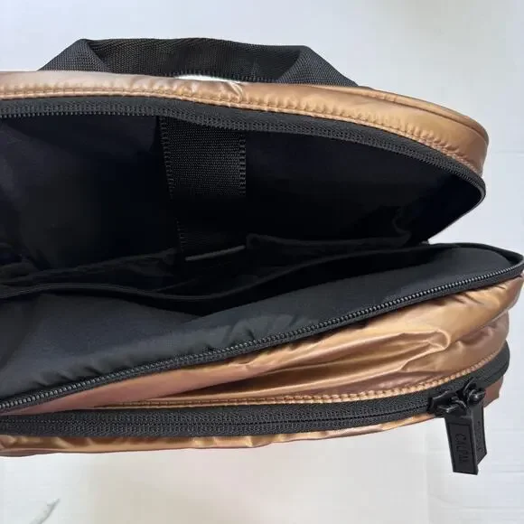 Calpak Luka Laptop Backpack Padded Travel Work School Bag Luggage Copper Color - Picture 8 of 9